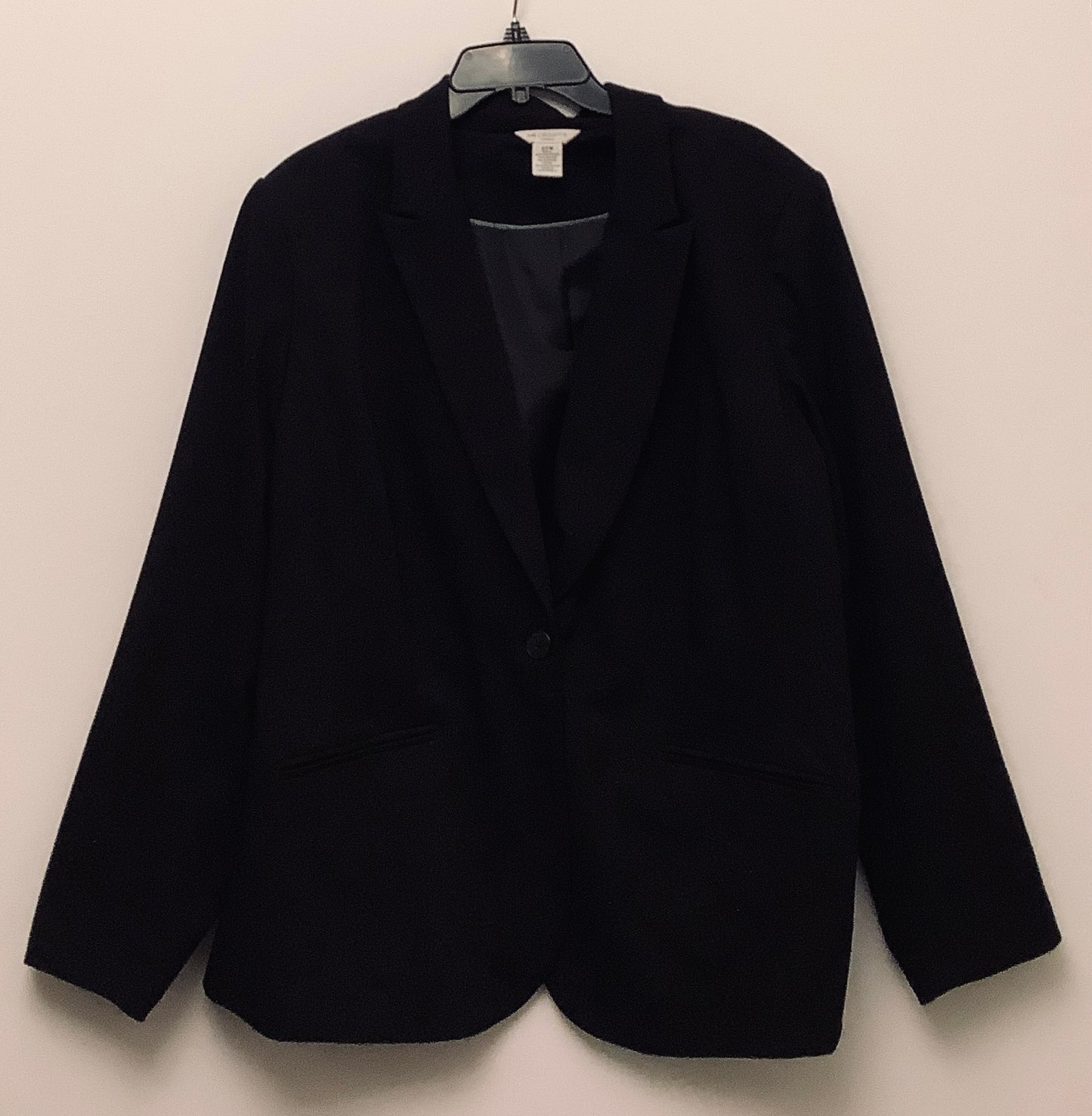 Blazer By Liz Claiborne In Black, Size: 24