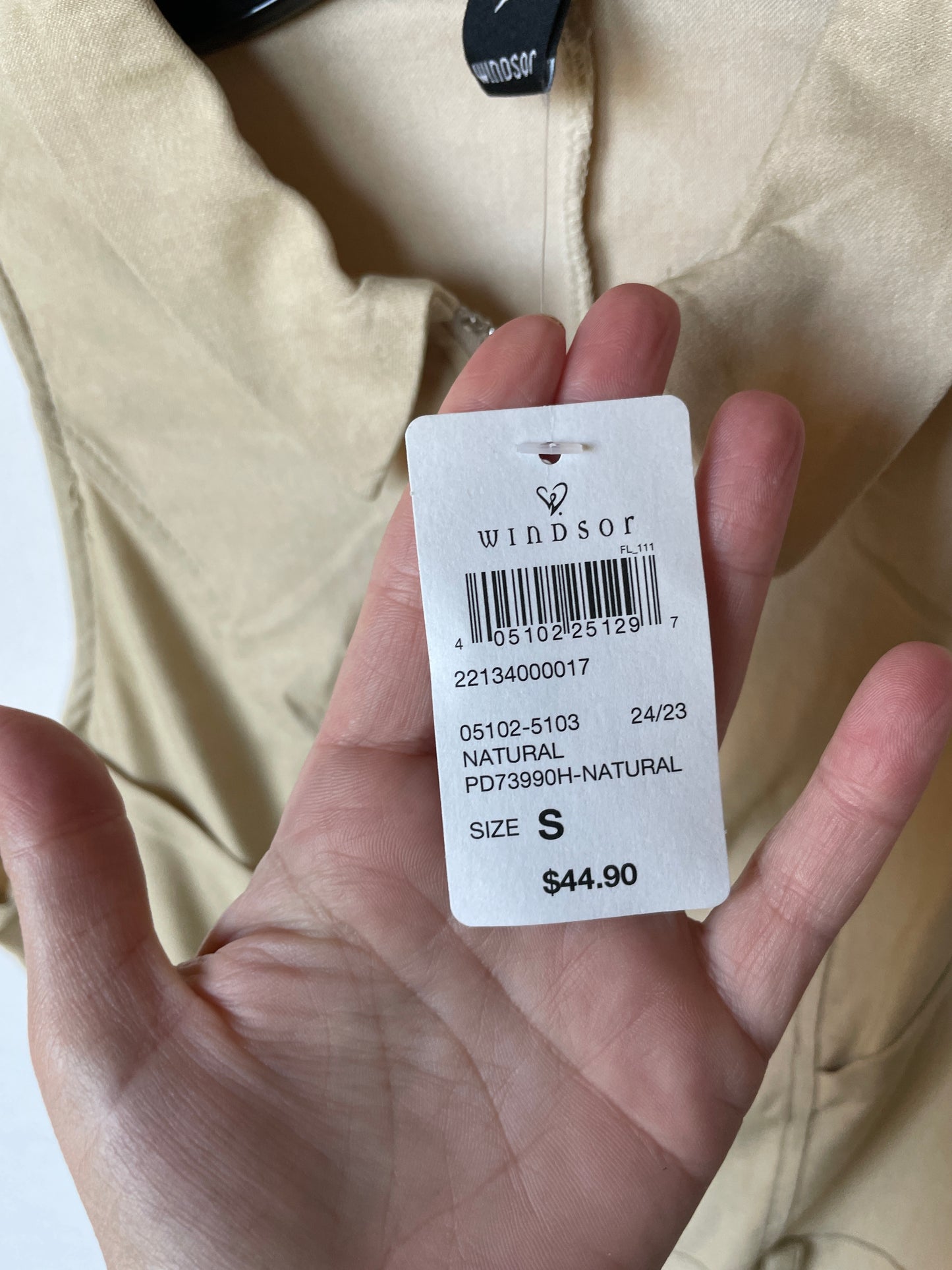 Dress Casual Short By Windsor In Tan, Size: S