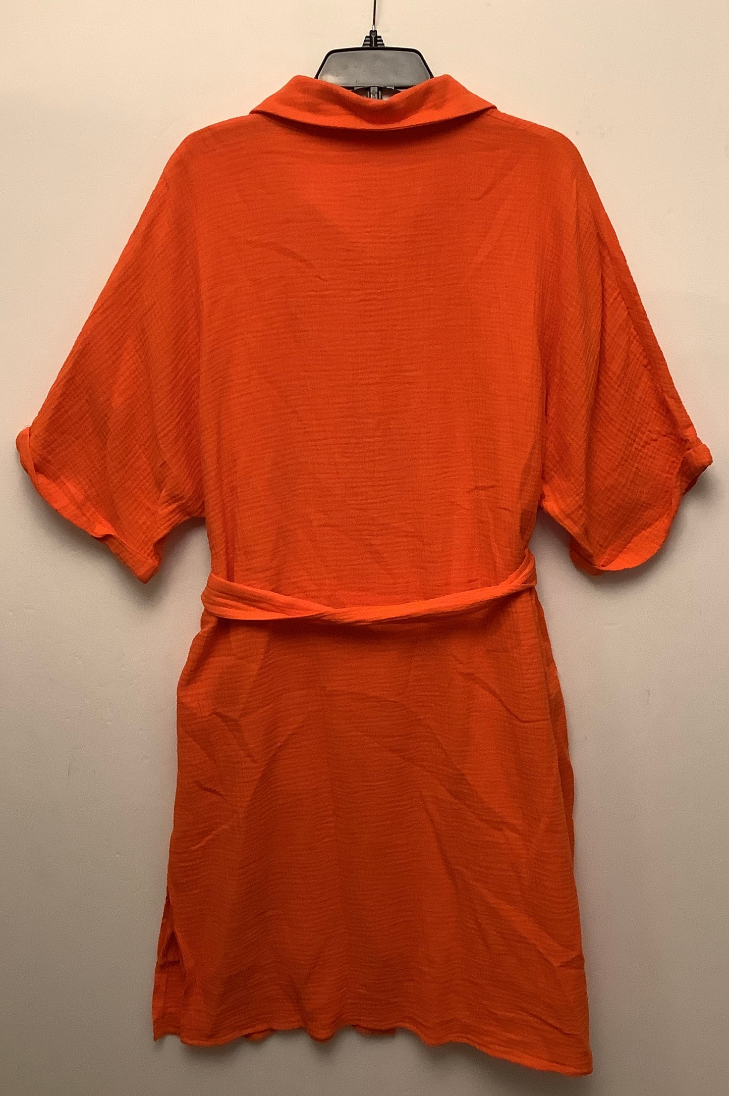 Dress Casual Short By Clothes Mentor In Orange, Size: Xl