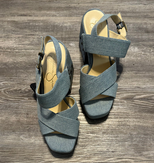 Sandals Heels Block By Jessica Simpson  Size: 7.5