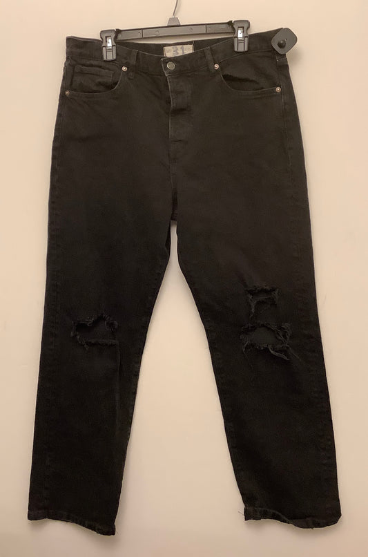 Jeans Straight By We The Free In Black, Size: 10