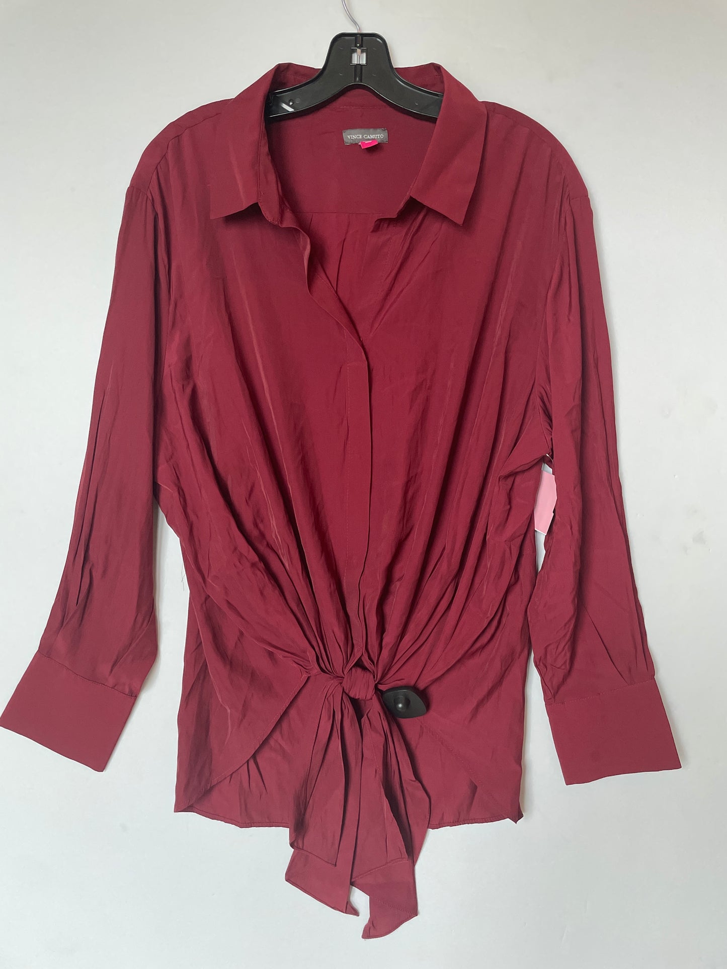 Red Top Long Sleeve Vince Camuto, Size Xxl