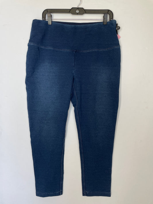 Jeans Straight By Chicos In Blue, Size: 14