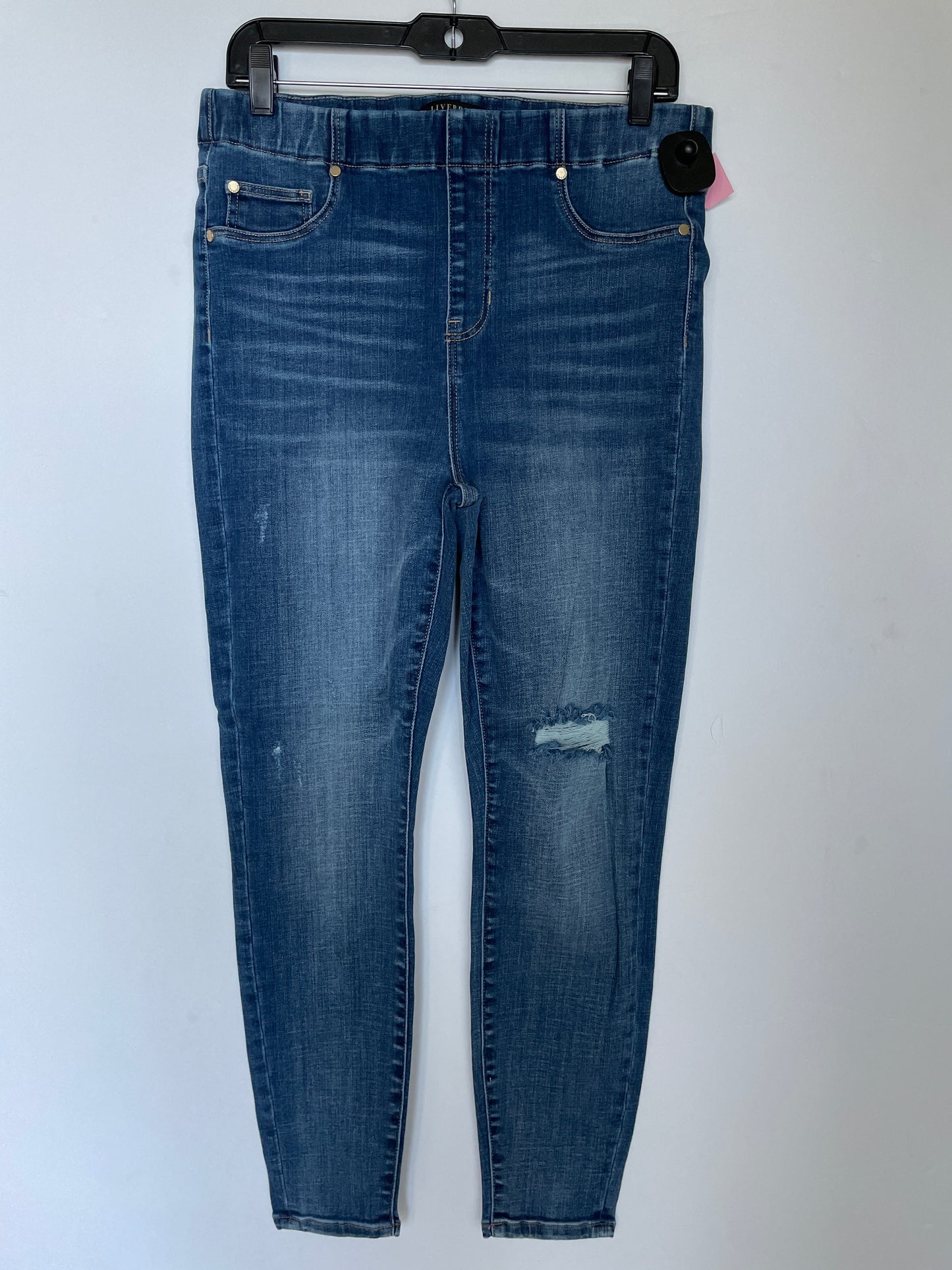 Jeans Straight By Liverpool In Blue, Size: 12