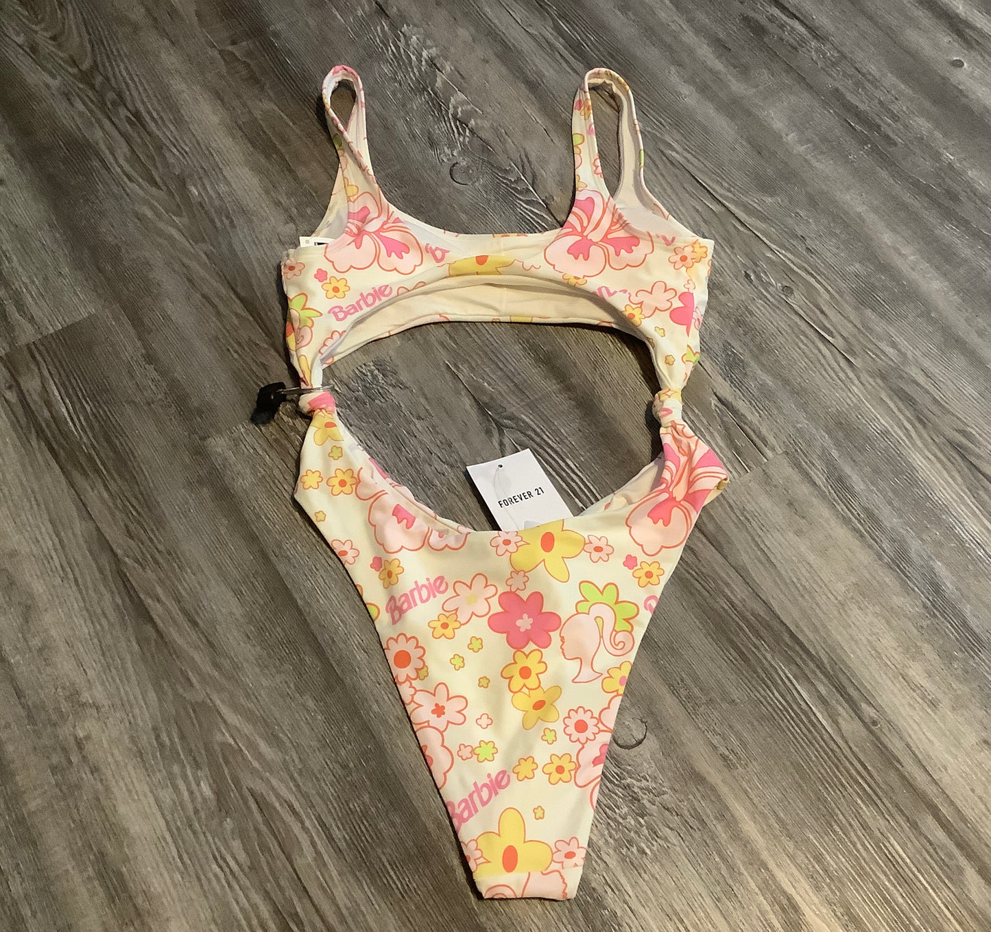 Floral Print Swimsuit Forever 21, Size S