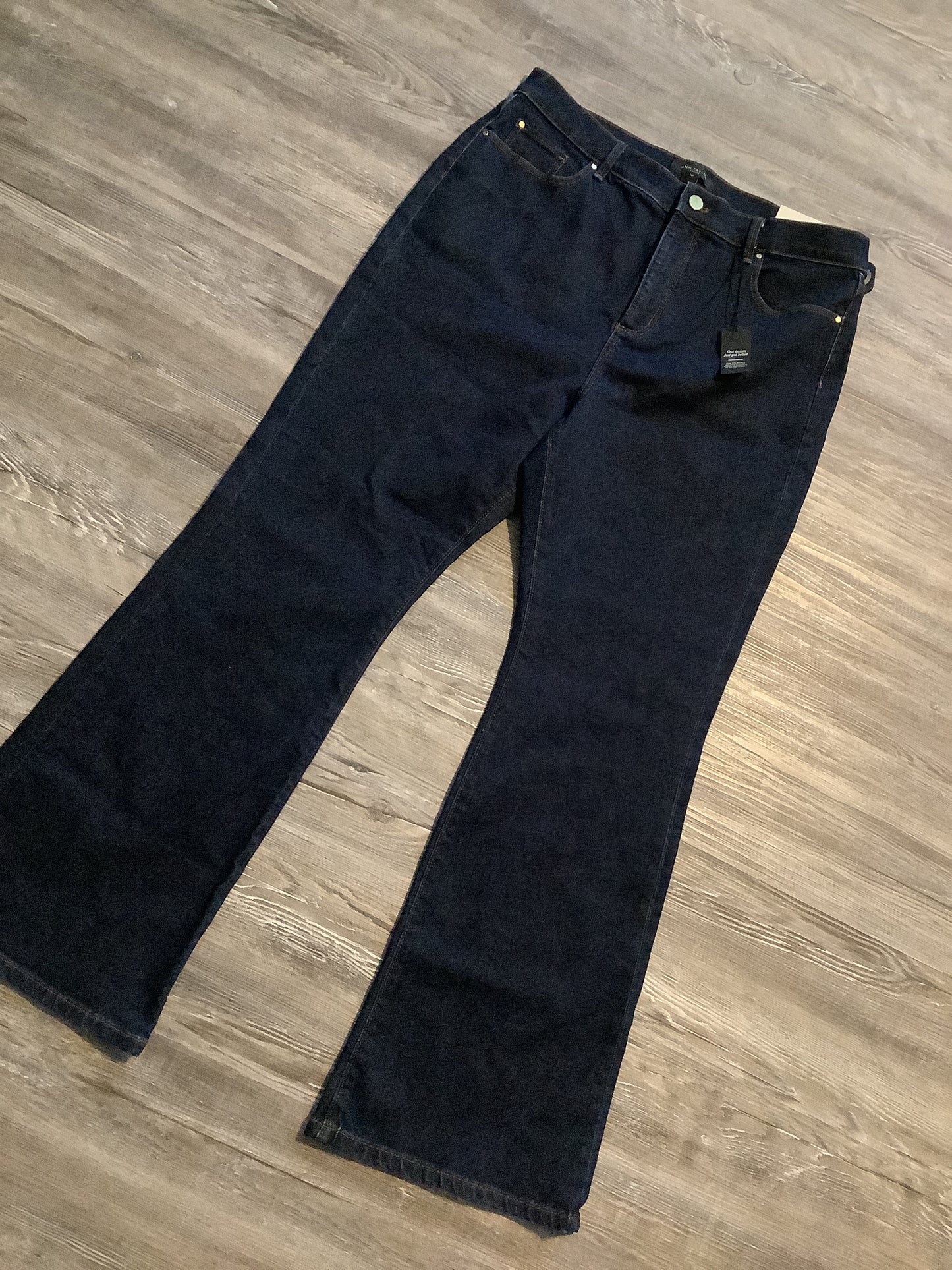 Blue Jeans Boot Cut Ann Taylor, Size 14