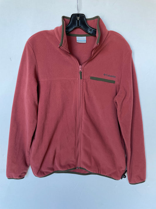 Jacket Fleece By Columbia In Pink, Size: L