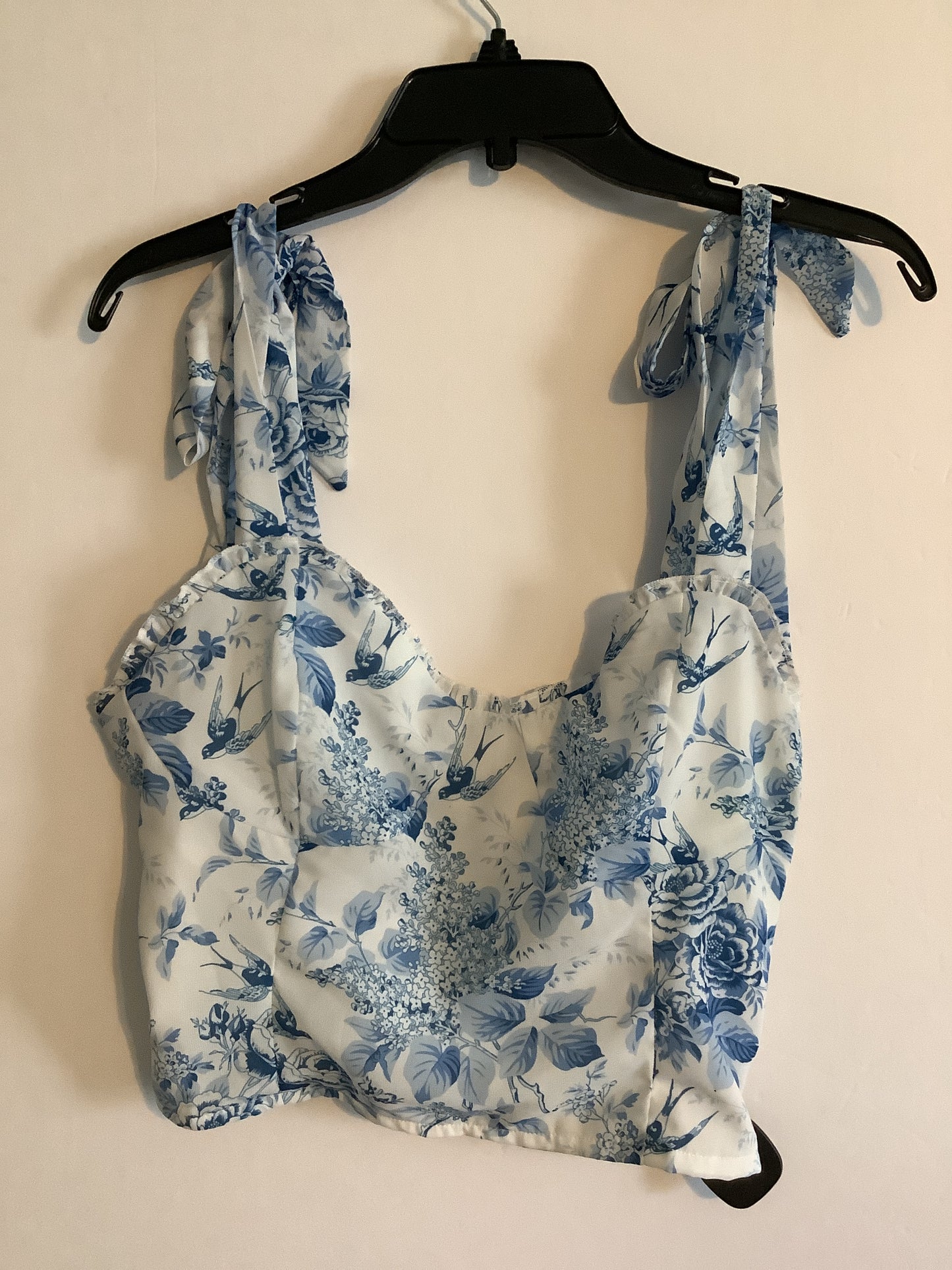 Top Sleeveless By Fashion Nova In Floral Print, Size: Xl