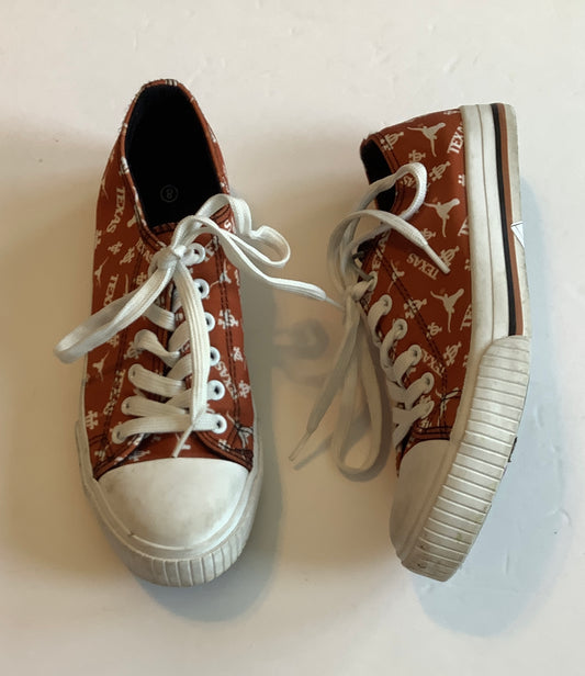 Shoes Sneakers By Cme In Orange, Size: 8