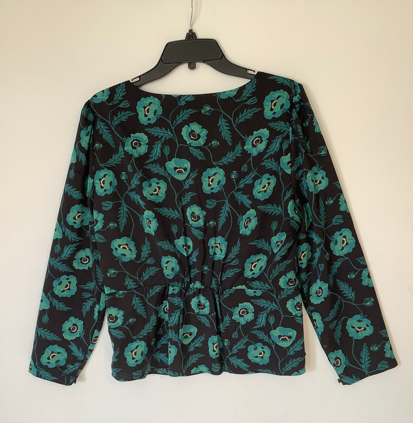 Top Long Sleeve By J. Crew In Floral Print, Size: Xl