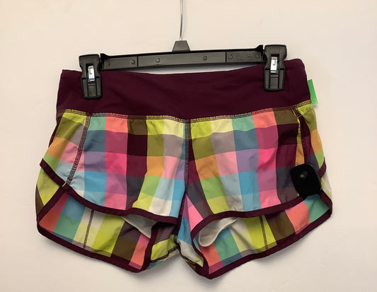 Athletic Shorts By Lululemon In Multi-colored, Size: S