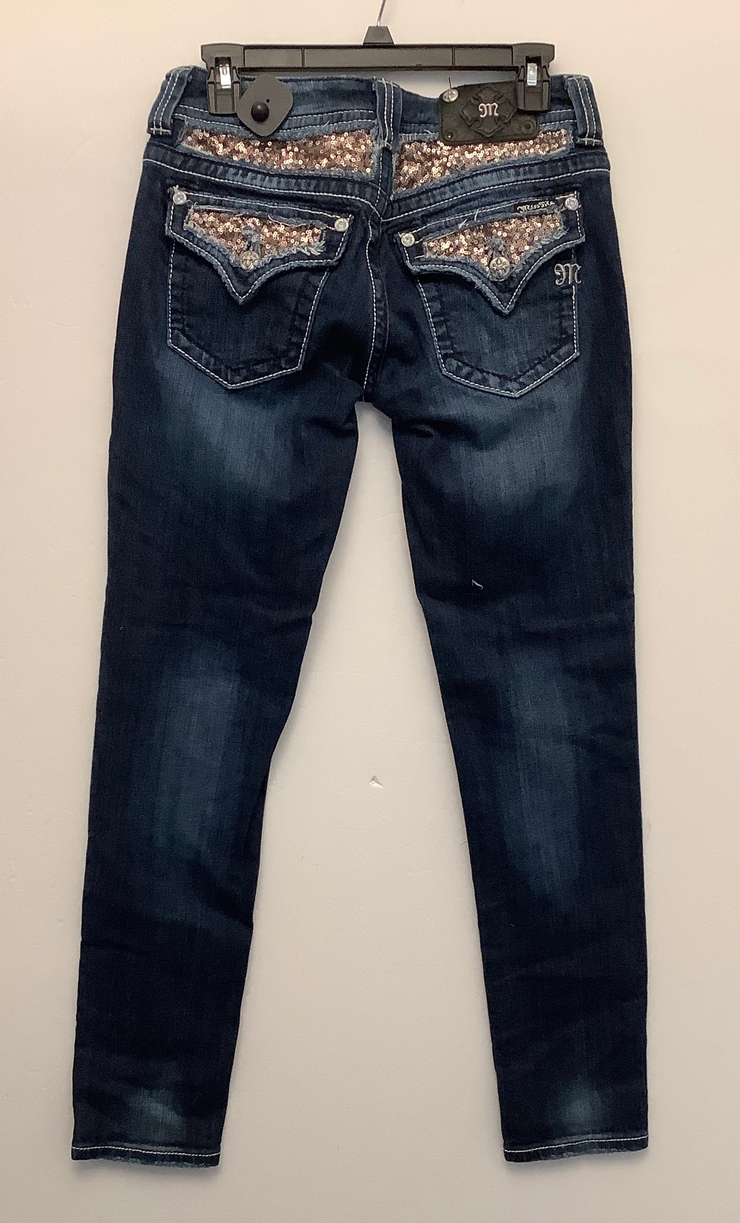 Jeans Boot Cut By Miss Me In Blue, Size: 6