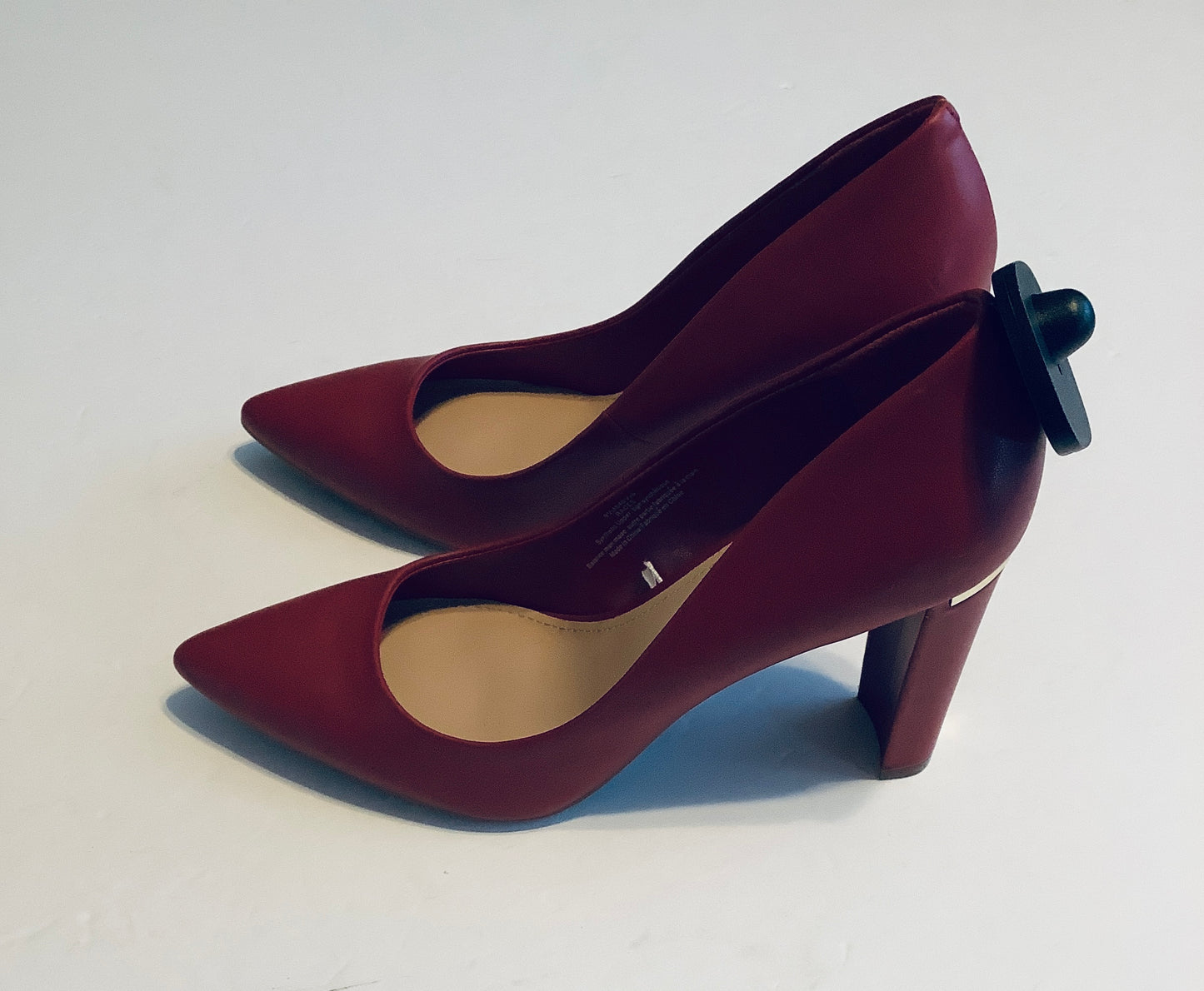 Shoes Heels Block By Marc New York In Red, Size: 9.5