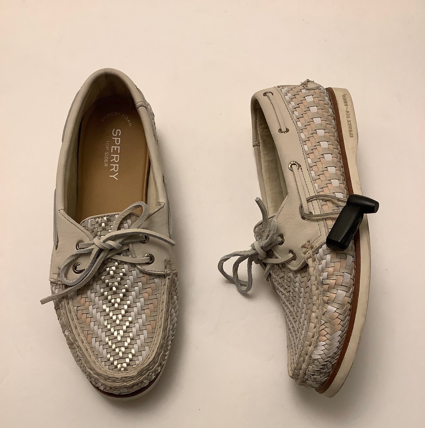 Shoes Flats By Sperry In Tan, Size: 9.5