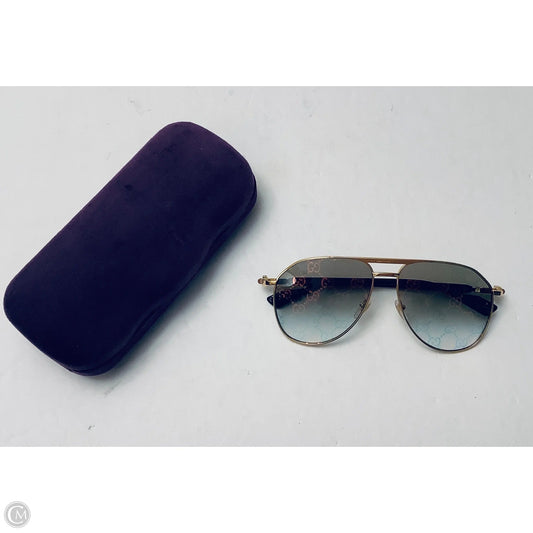 Sunglasses Luxury Designer By Gucci, Size: Small
