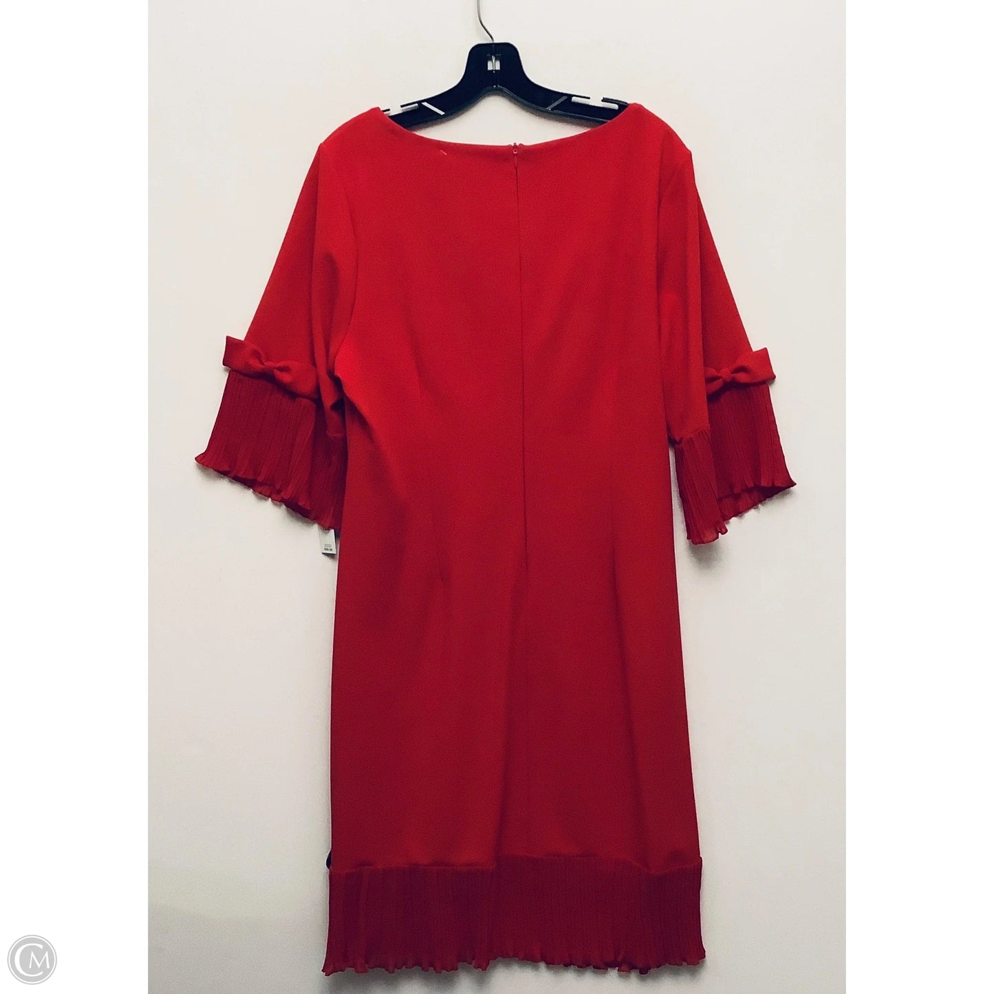 Dress Casual Short By Glamour In Red, Size: Xxl