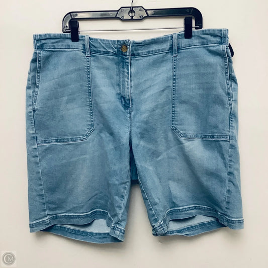 Shorts By J. Jill In Blue, Size: 20