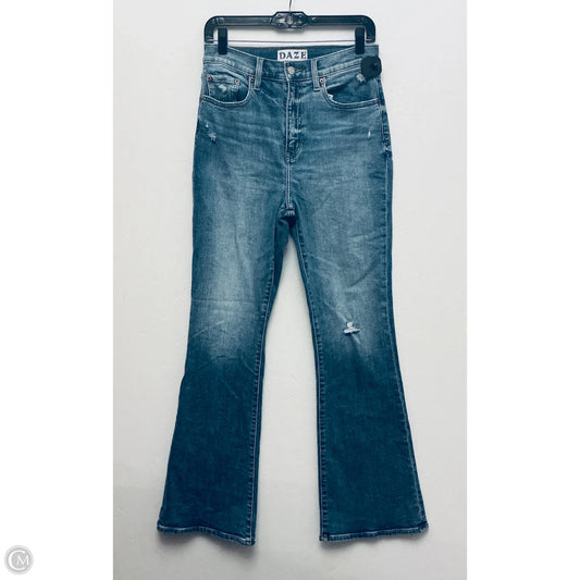 Jeans Flared By Daze In Blue, Size: 6