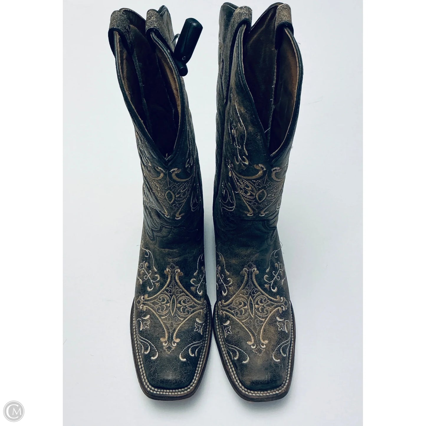 Boots Western By Clothes Mentor In Brown, Size: 10