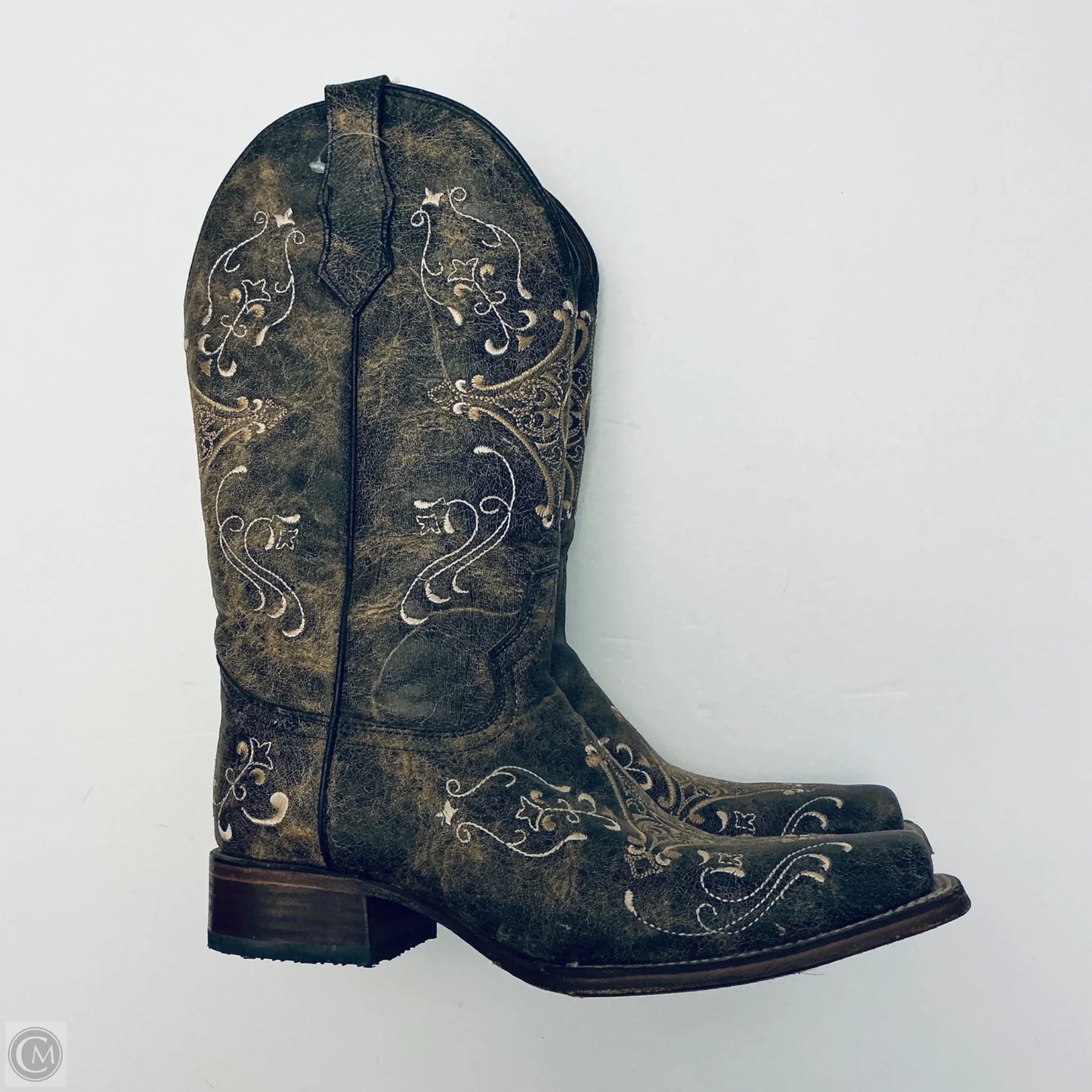 Boots Western By Clothes Mentor In Brown, Size: 10