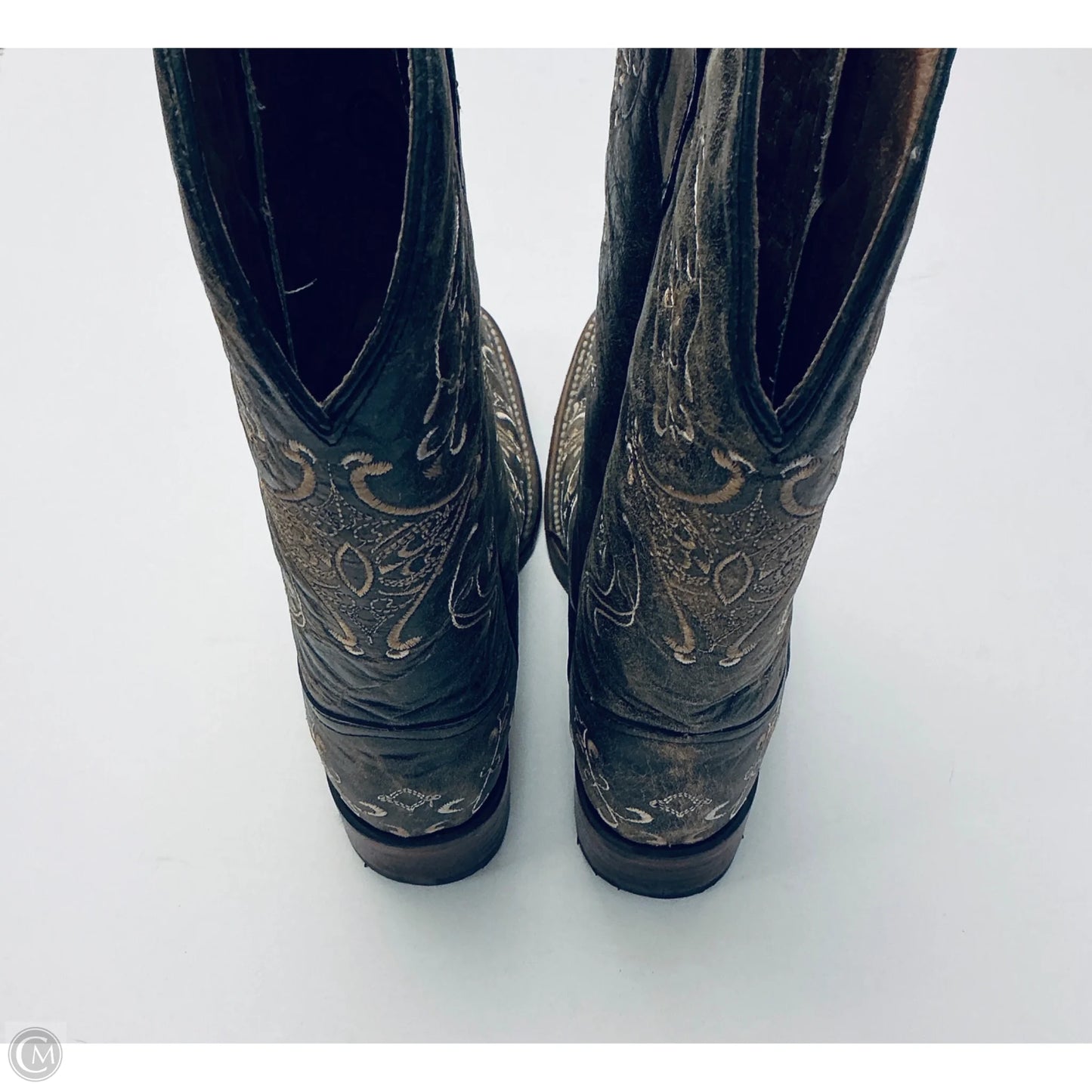 Boots Western By Clothes Mentor In Brown, Size: 10