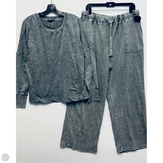 Lounge Set Pants By Jane And Delancey In Grey, Size: Xl
