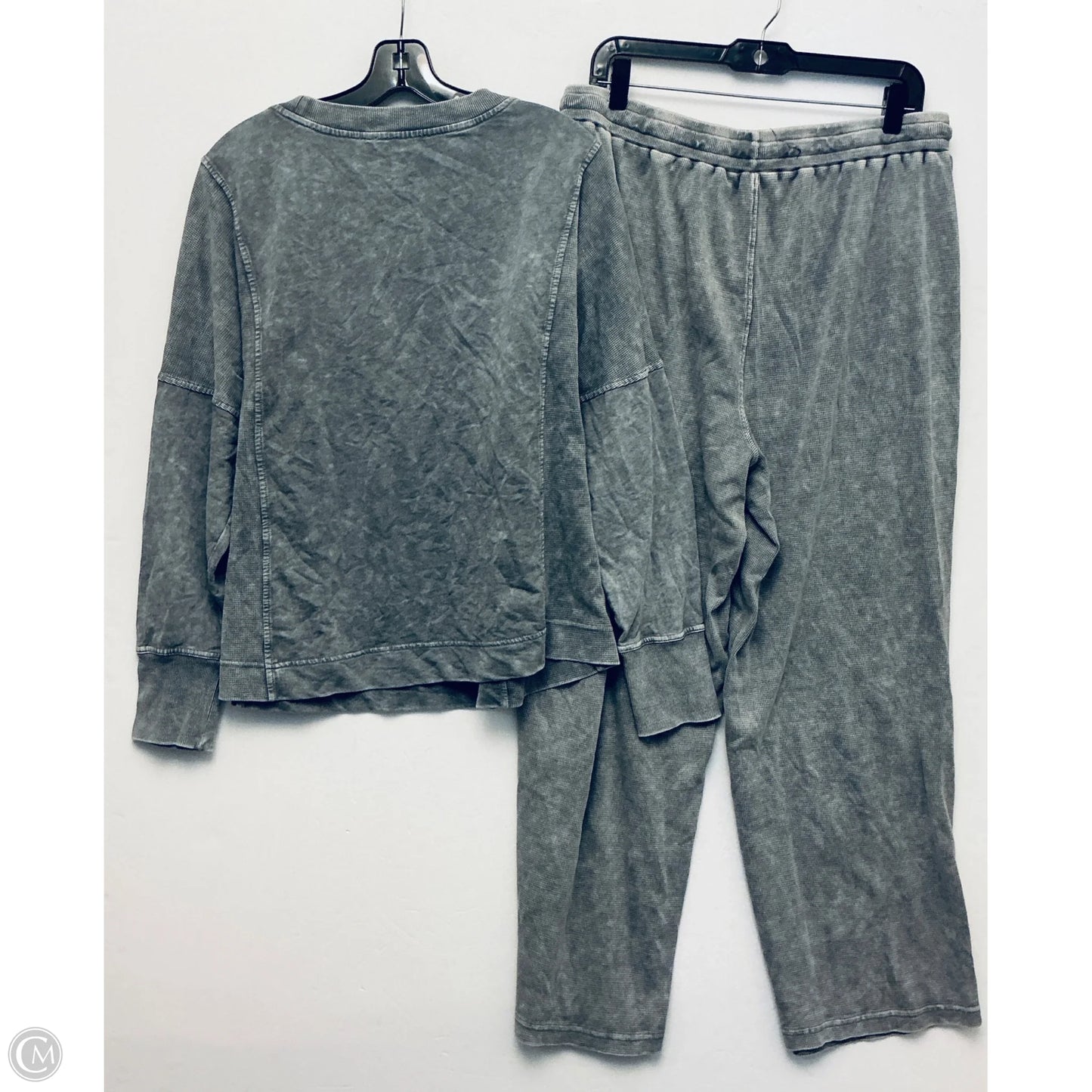 Lounge Set Pants By Jane And Delancey In Grey, Size: Xl