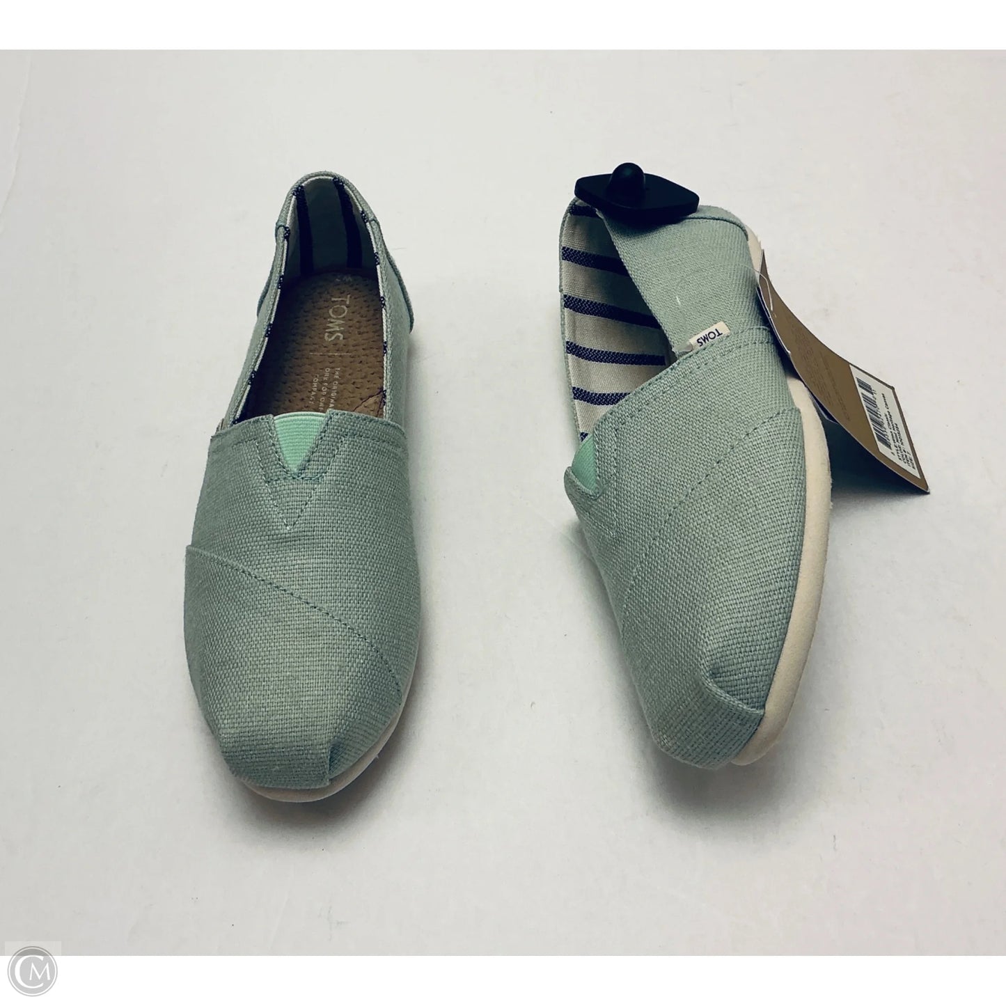 Shoes Flats By Toms In Green, Size: 7