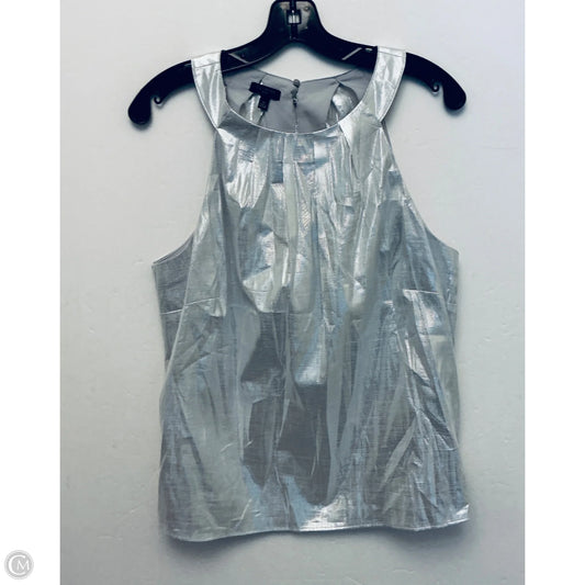 Tank Top By Talbots In Silver, Size: L