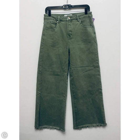 Jeans Flared By Risen In Green, Size: 8
