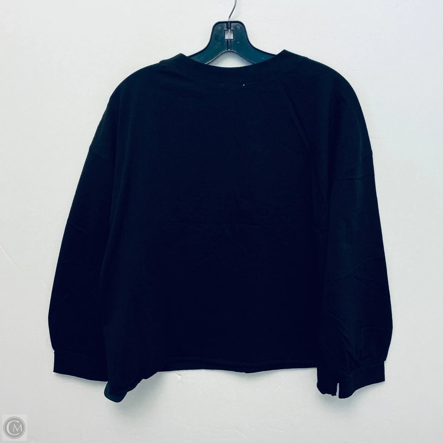 Top Long Sleeve Basic By Yelete In Black, Size: S