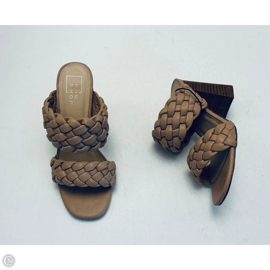 Shoes Heels Block By Shu Shop In Tan, Size: 6.5
