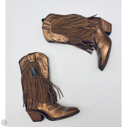 Boots Western By Dingo In Gold, Size: 9
