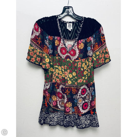 Top Short Sleeve By Ivy Jane In Multi-colored, Size: S