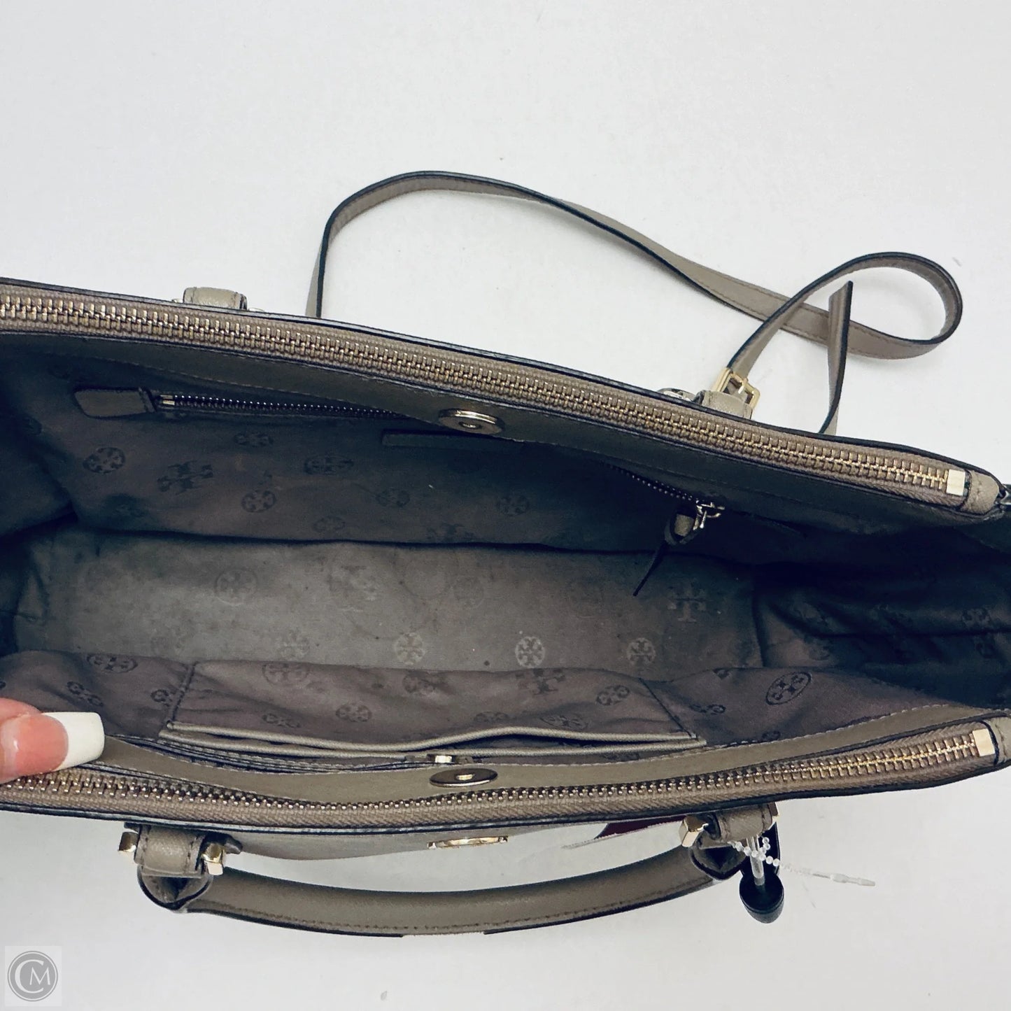 Handbag Designer By Tory Burch, Size: Medium