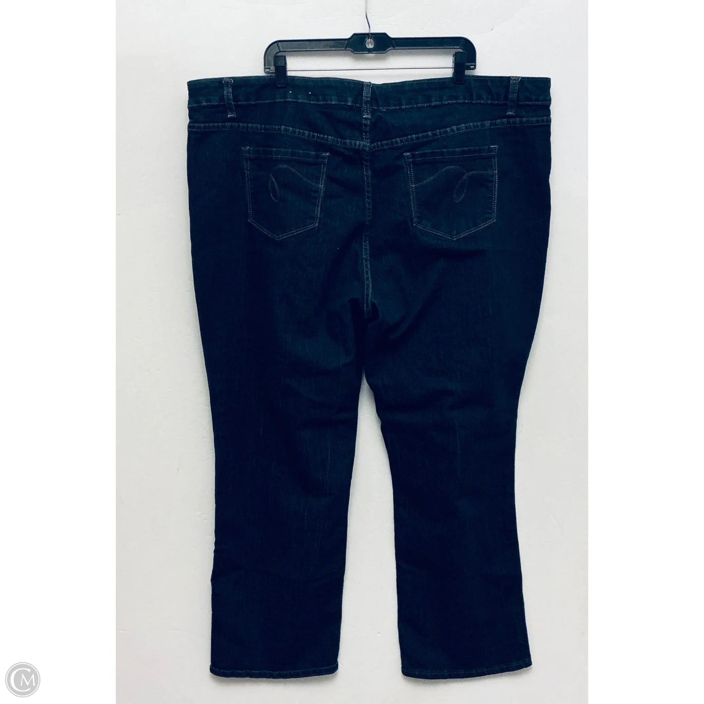 Jeans Wide Leg By Avenue In Blue, Size: 28