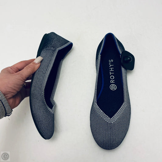 Shoes Flats By Rothys In Grey, Size: 9