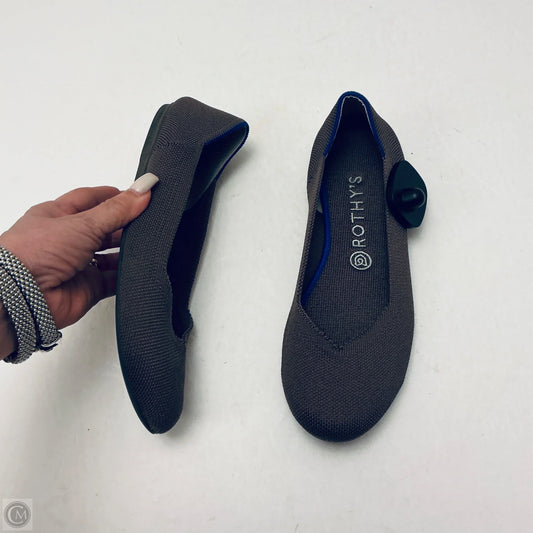 Shoes Flats By Rothys In Brown, Size: 9