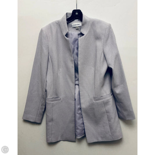 Blazer By Calvin Klein In Purple, Size: Xl