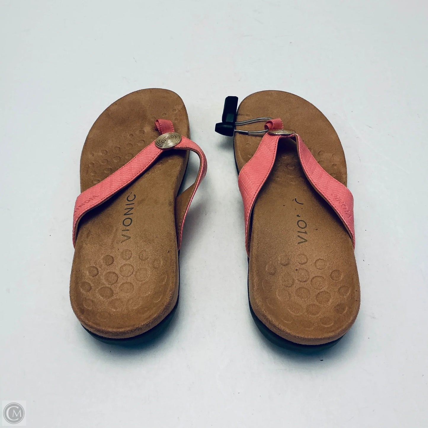 Sandals Flats By Vionic In Pink, Size: 8.5