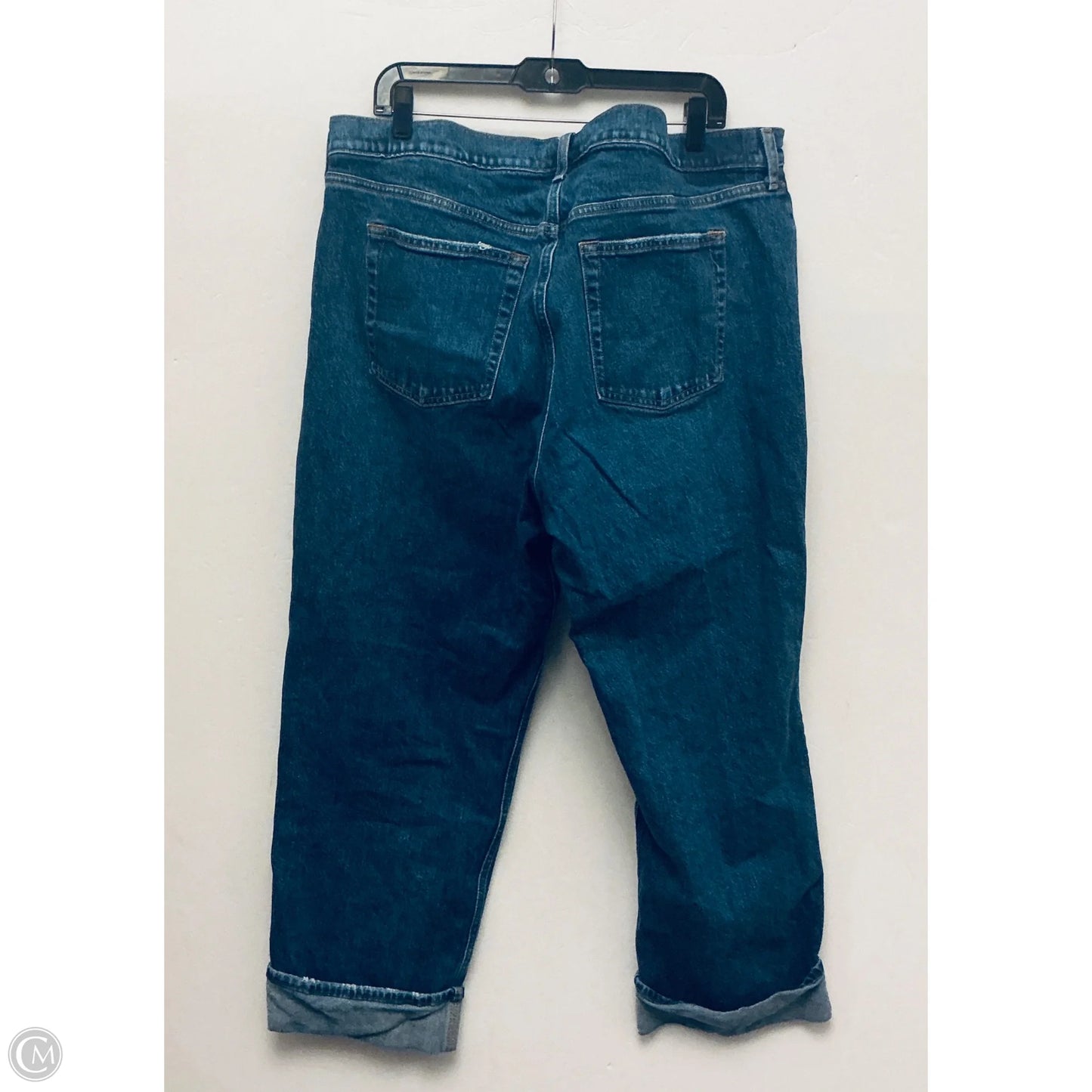 Jeans Straight By Abercrombie And Fitch In Blue, Size: 18