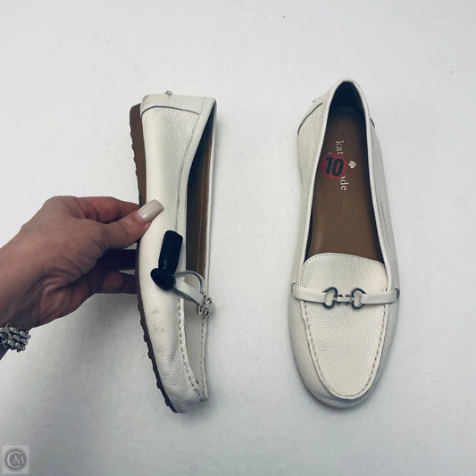 Shoes Designer By Kate Spade In White, Size: 10