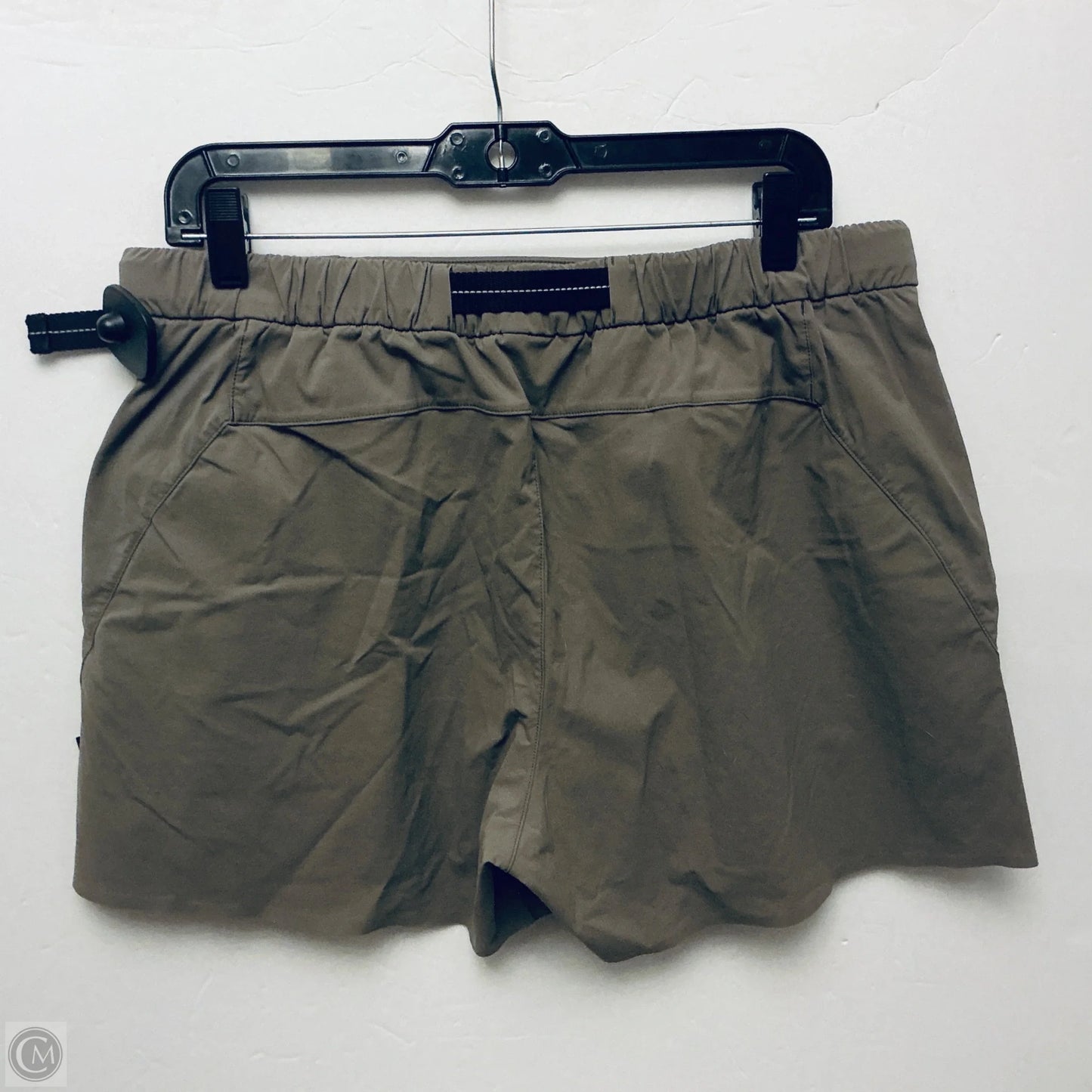 Athletic Shorts By Lululemon In Green, Size: 12