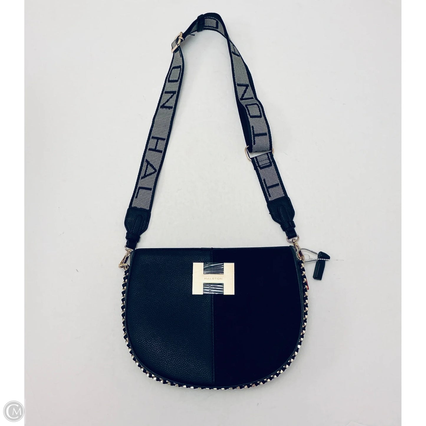 Handbag Designer By Halston, Size: Small