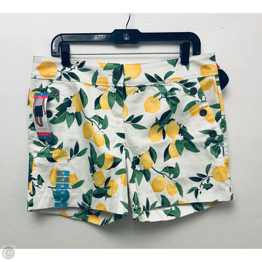 Shorts By Isaac Mizrahi In Multi-colored, Size: 10