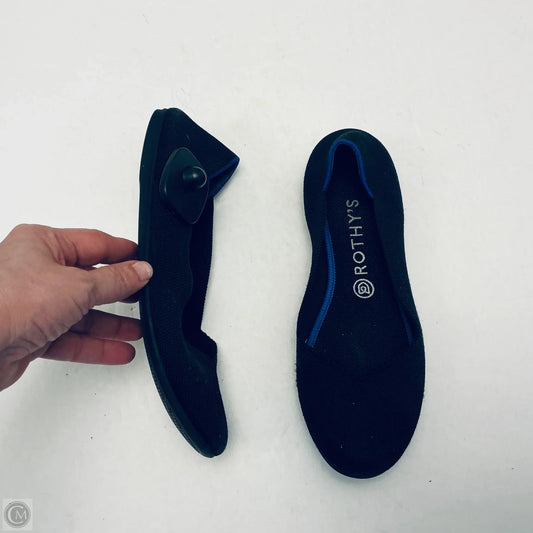 Shoes Flats By Rothys In Black, Size: 9