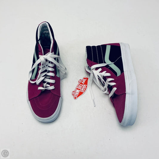 Shoes Sneakers By Vans In Purple, Size: 7.5