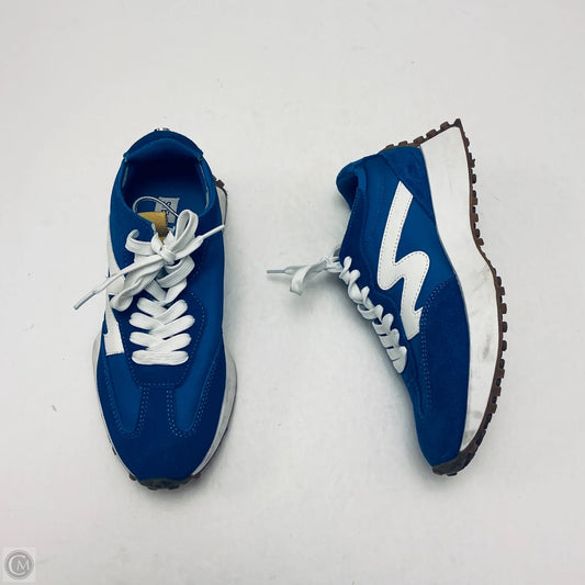 Shoes Sneakers By Steve Madden In Blue, Size: 7