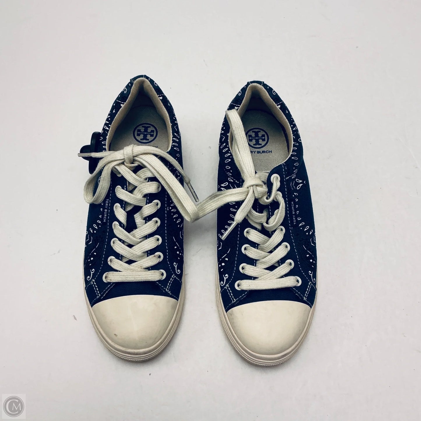 Shoes Sneakers By Tory Burch In Blue, Size: 7.5