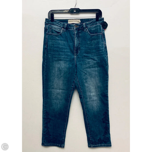 Jeans Straight By Soft Surroundings In Blue, Size: 12